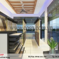 Thiết kế thi công cửa hàng vật liệu xây dựng - Chú Ước - Hà Nam